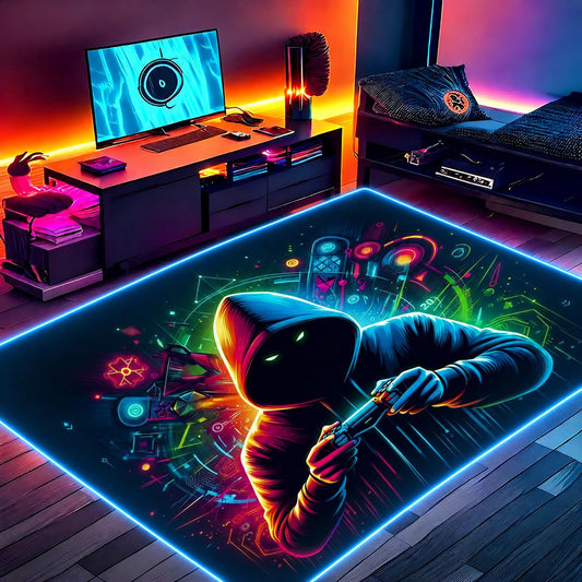 RGB Gaming Rug – 60" × 35"