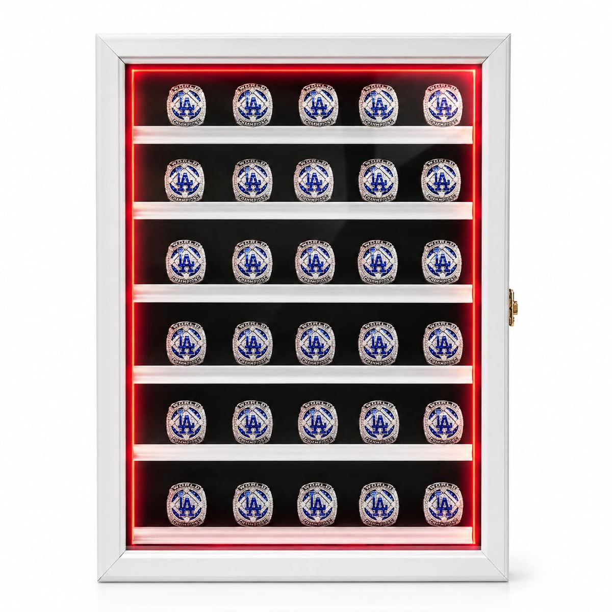 LED Championship Ring Display Case