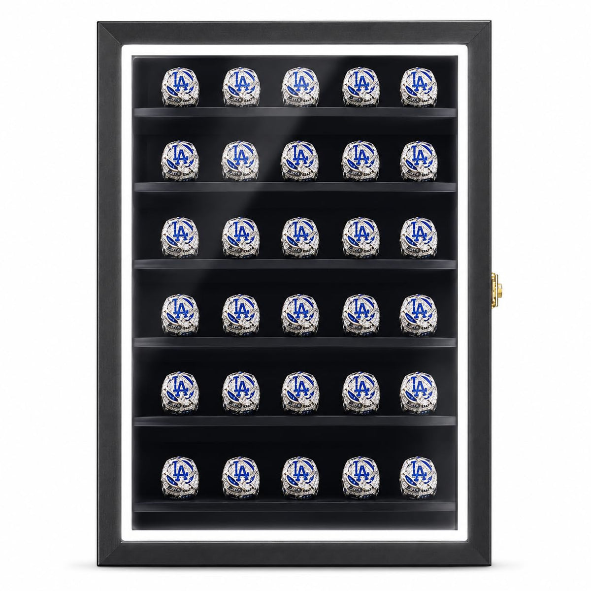 LED Championship Ring Display Case