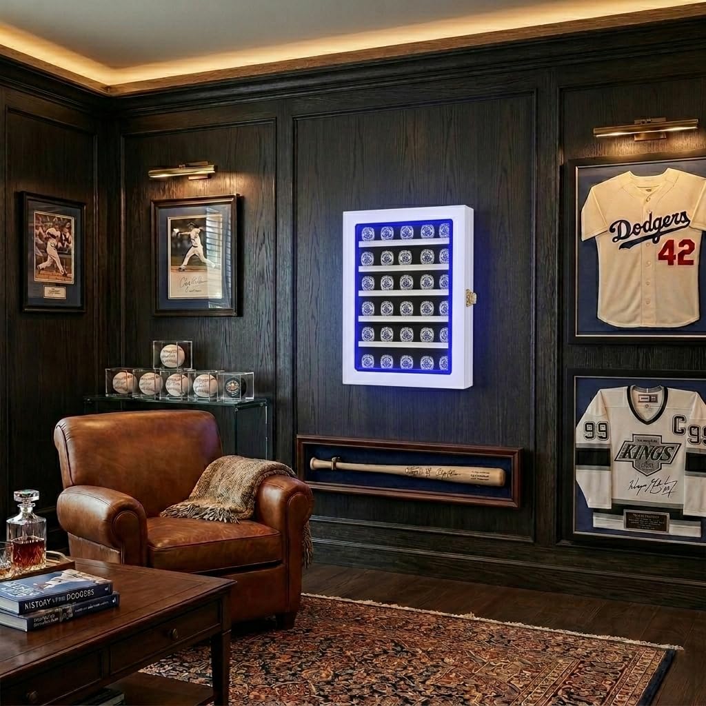 LED Championship Ring Display Case
