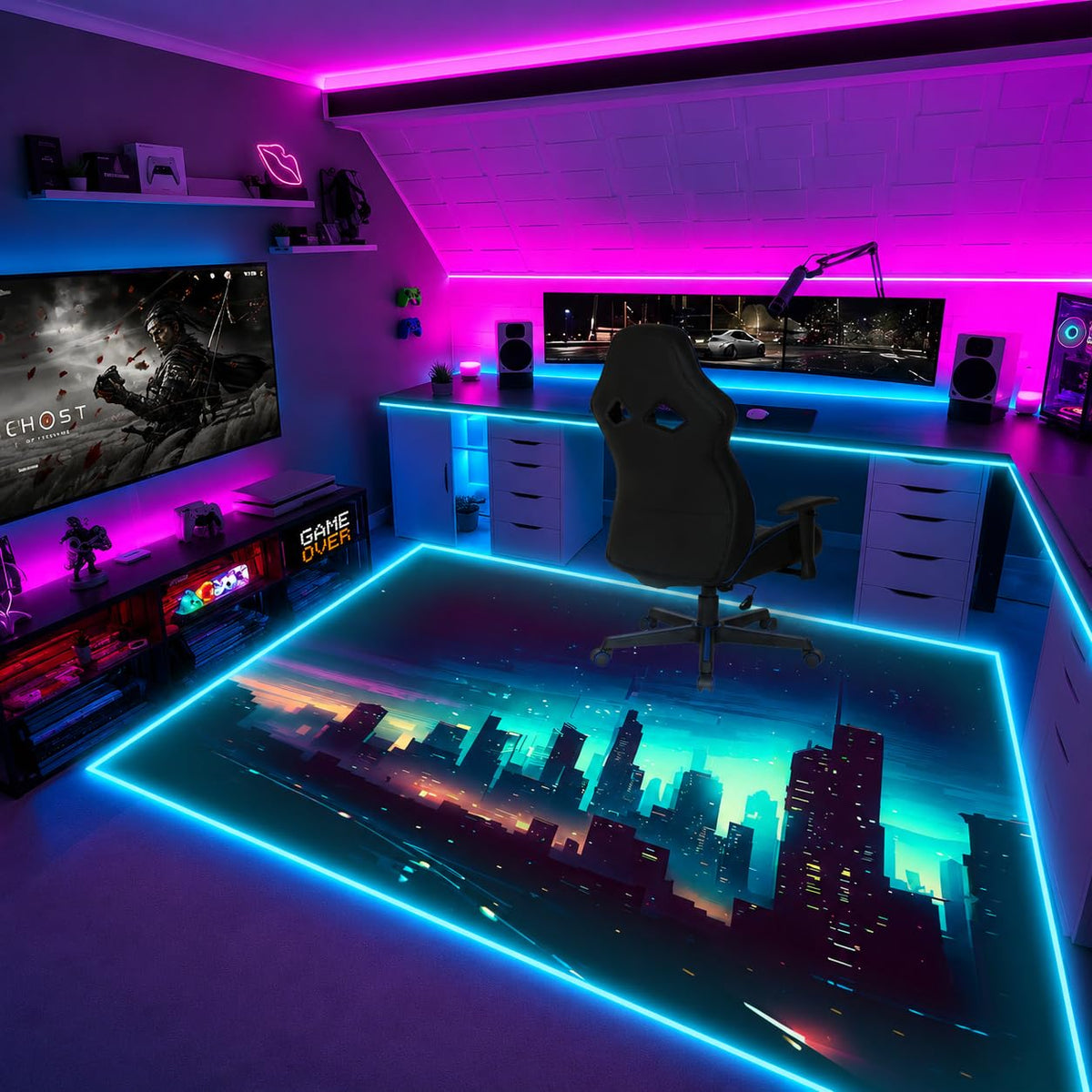 RGB Gaming Rug – 60" × 35"