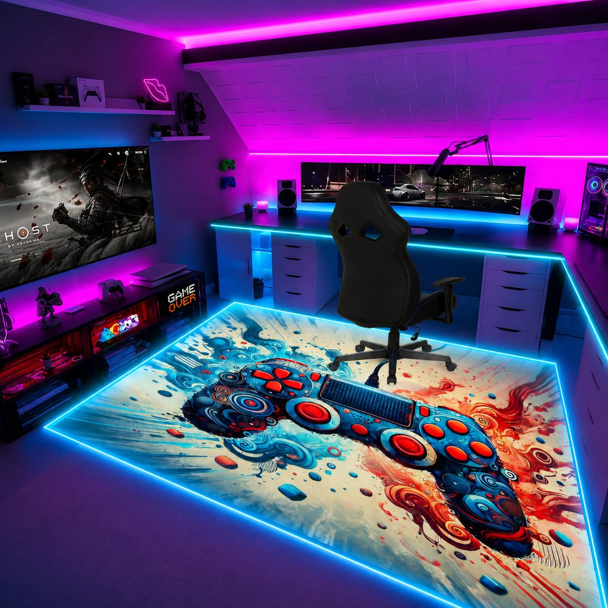 RGB Gaming Rug – 60" × 35"