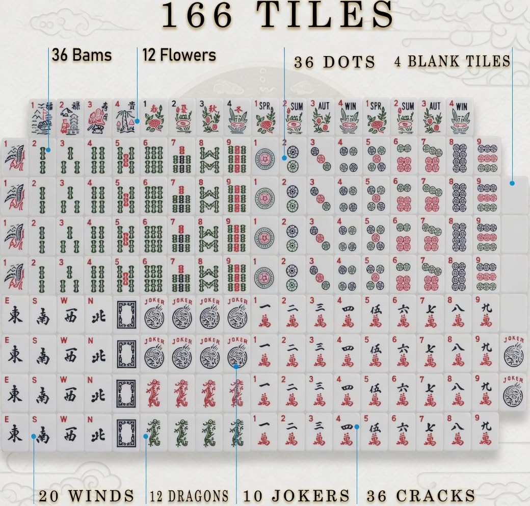 American Mahjong Set Complete All
