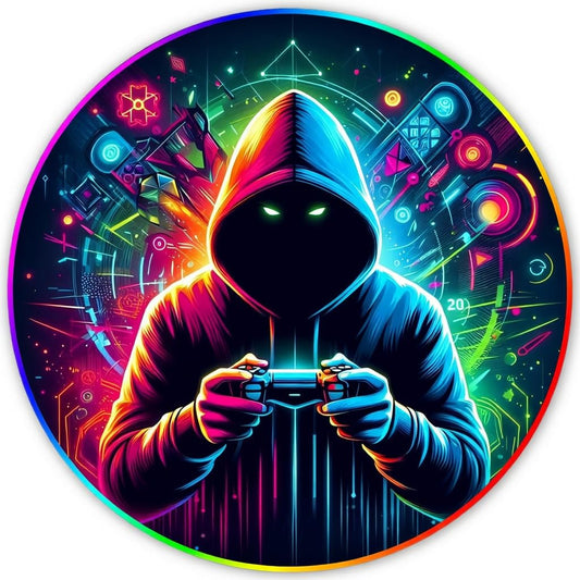 RGB Gaming Chair Mat – 47" Round