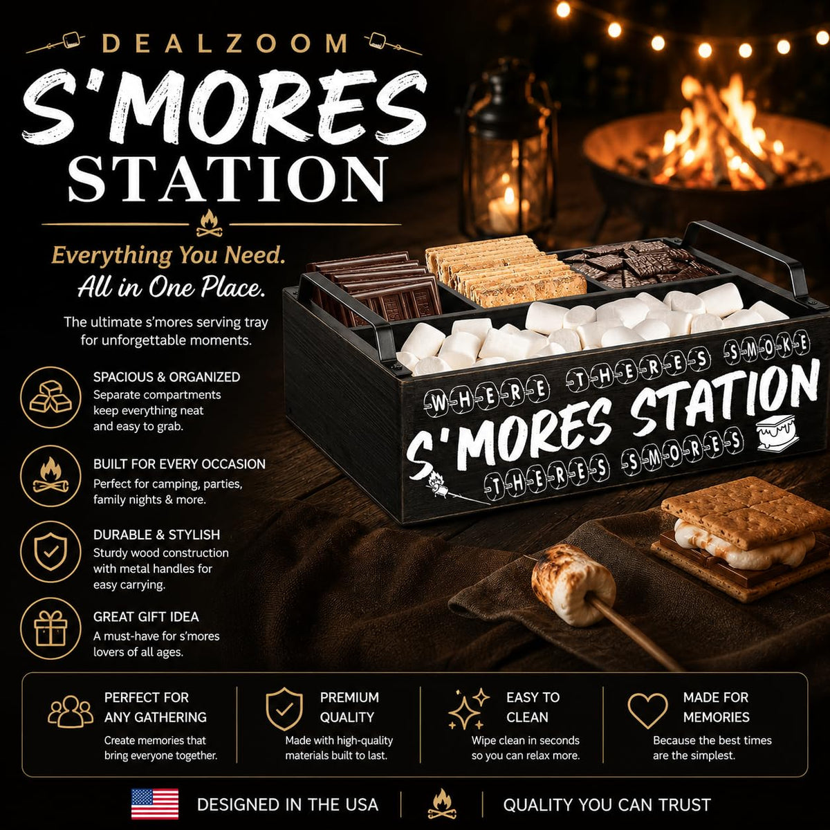 S’mores Station Tray